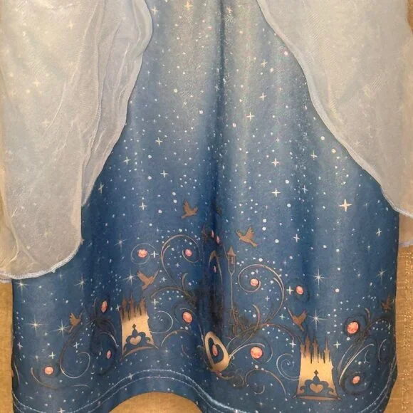 Disney Princess - Cinderella - Girls Sleeveless Dress - Size 5T - Picture 4 of 8